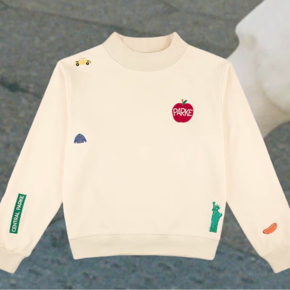 Parke NYC Mockneck Sweatshirt NWT